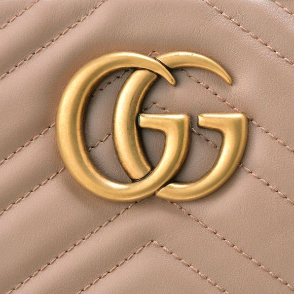 Gucci Bag Shoulder Bag GG Marmont Brown - Picture 5 of 5